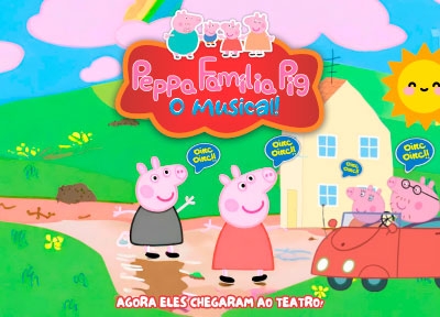 Adaptação de Peppa Pig tem sessões hoje