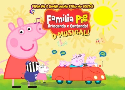 Adaptação de Peppa Pig tem sessões hoje